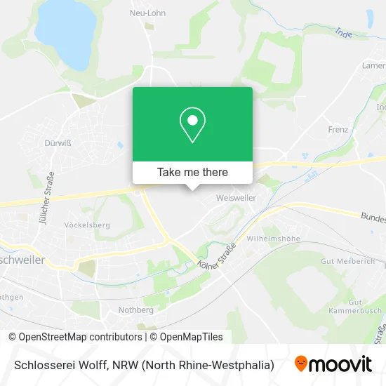 Schlosserei Wolff map