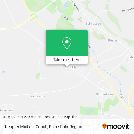 Keppler Michael Coach map