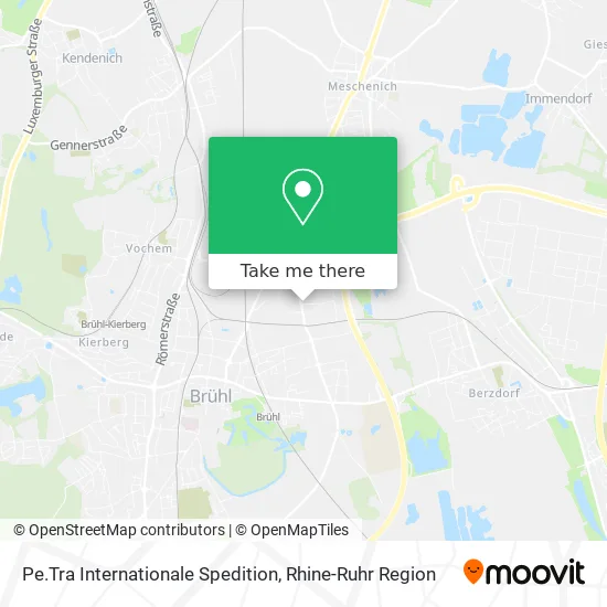 Карта Pe.Tra Internationale Spedition