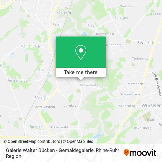 Galerie Walter Bücken - Gemäldegalerie map