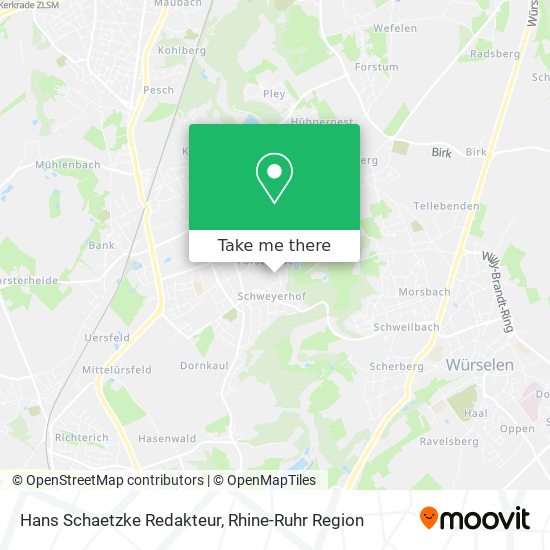 Hans Schaetzke Redakteur map