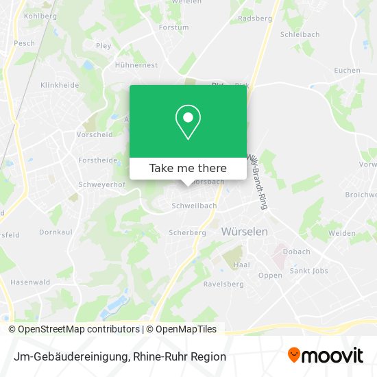 Jm-Gebäudereinigung map