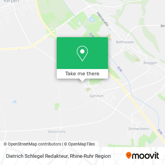 Dietrich Schlegel Redakteur map