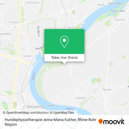 Hundephysiotherapie Anna-Maria Kather map