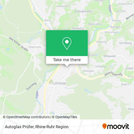 Autoglas Prüfer map