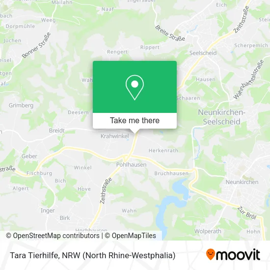 Карта Tara Tierhilfe