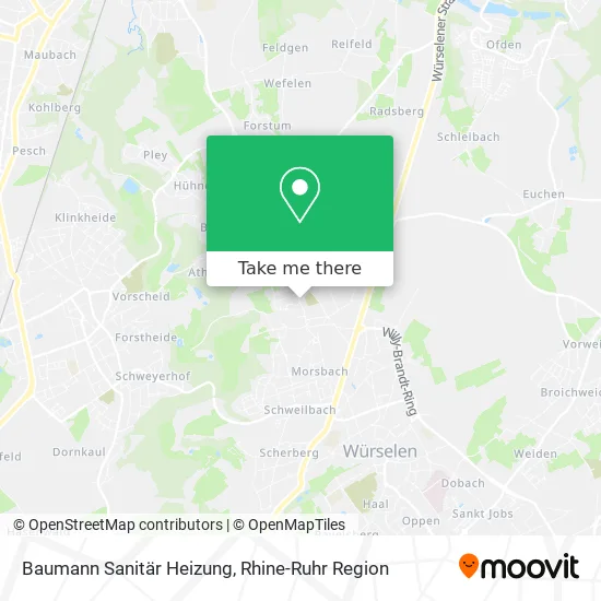 Карта Baumann Sanitär Heizung