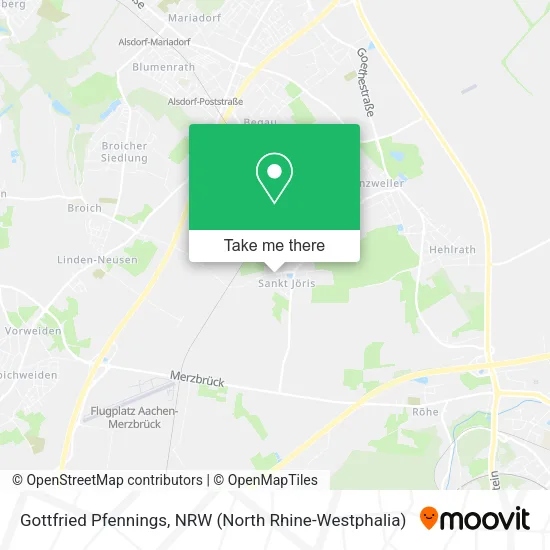 Карта Gottfried Pfennings