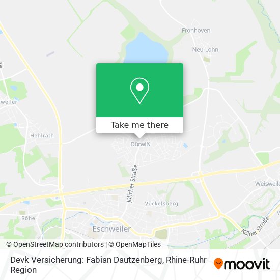 Devk Versicherung: Fabian Dautzenberg map