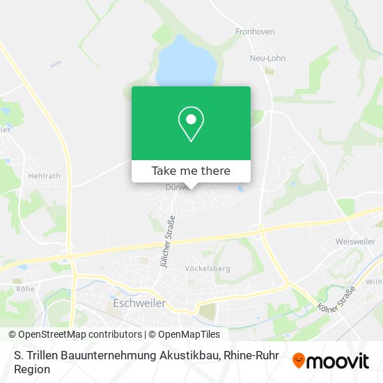 S. Trillen Bauunternehmung Akustikbau map