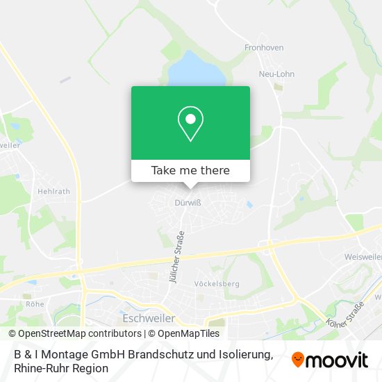 B & I Montage GmbH Brandschutz und Isolierung map