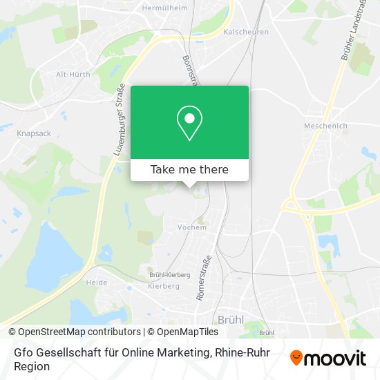 Gfo Gesellschaft für Online Marketing map