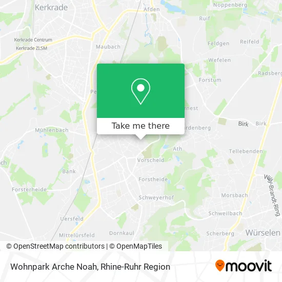 Карта Wohnpark Arche Noah