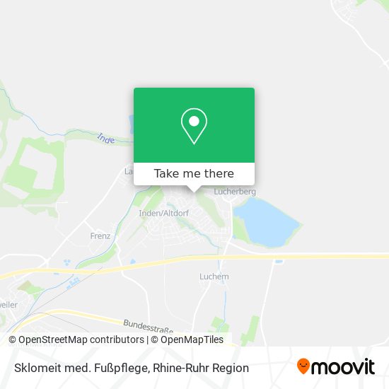 Sklomeit med. Fußpflege map