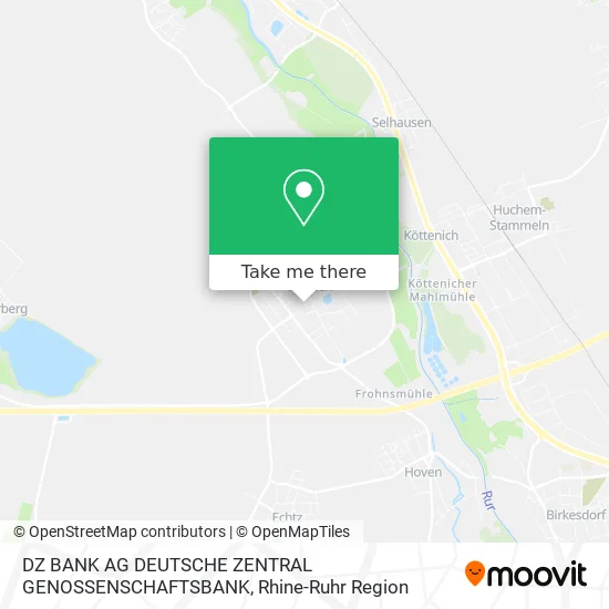 Карта DZ BANK AG DEUTSCHE ZENTRAL GENOSSENSCHAFTSBANK