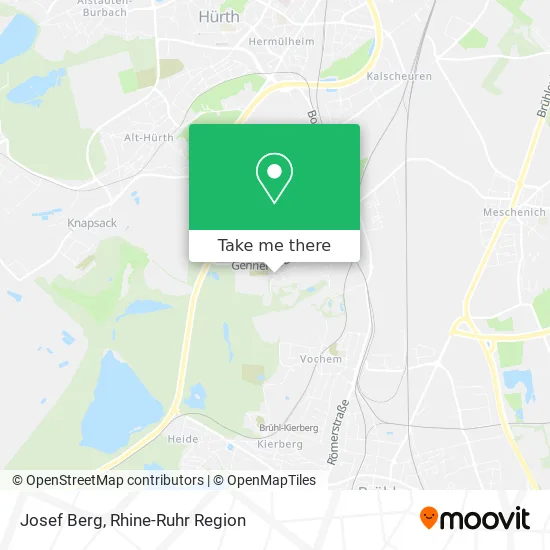 Карта Josef Berg