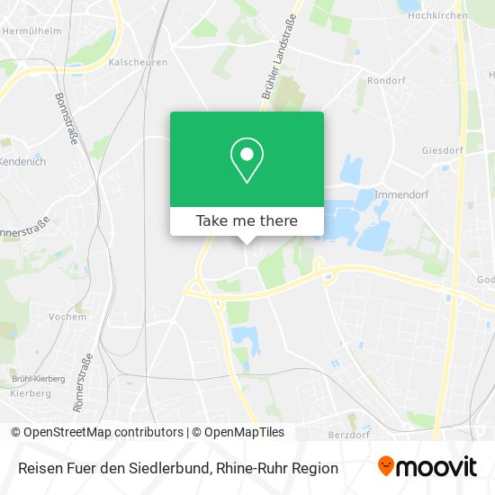 Reisen Fuer den Siedlerbund map