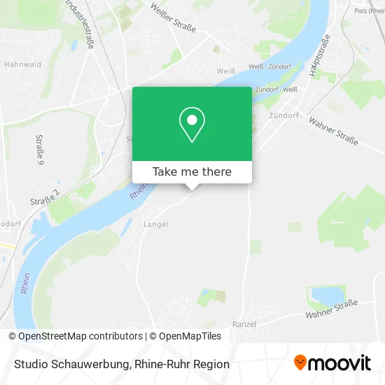 Карта Studio Schauwerbung