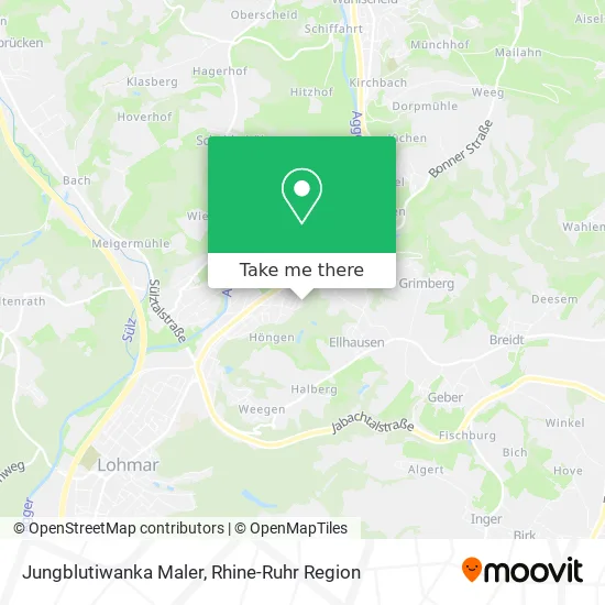 Карта Jungblutiwanka Maler