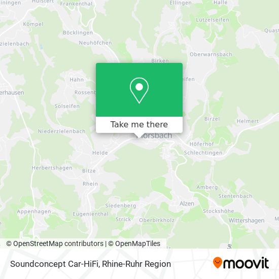 Soundconcept Car-HiFi map