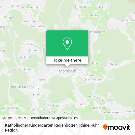 Карта Katholischer Kindergarten Regenbogen