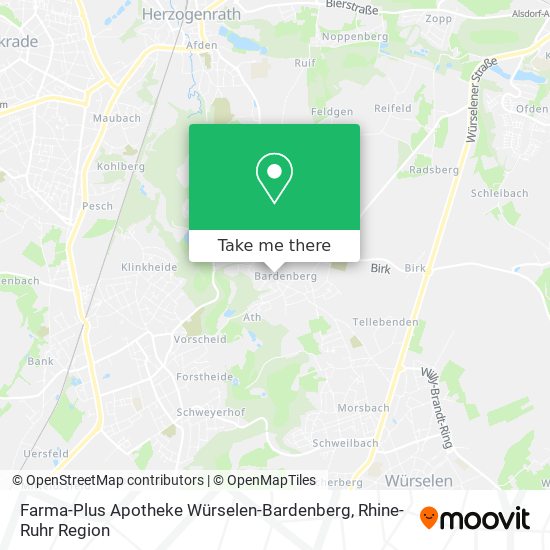 Farma-Plus Apotheke Würselen-Bardenberg map