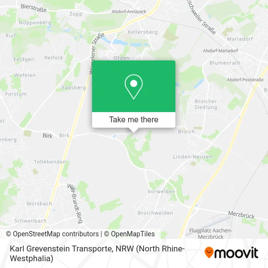 Карта Karl Grevenstein Transporte