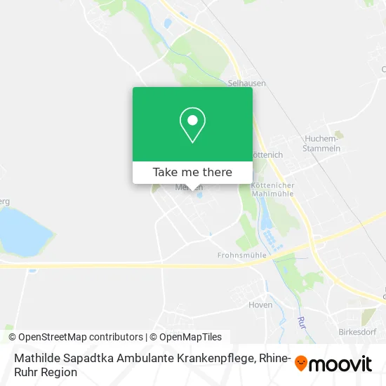 Mathilde Sapadtka Ambulante Krankenpflege map