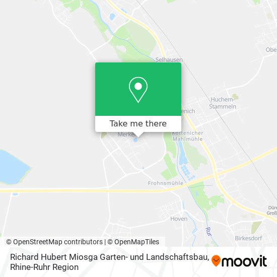 Карта Richard Hubert Miosga Garten- und Landschaftsbau