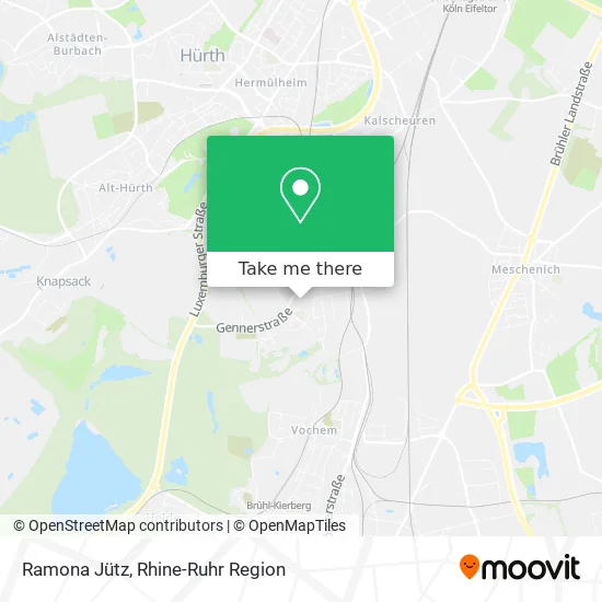 Ramona Jütz map