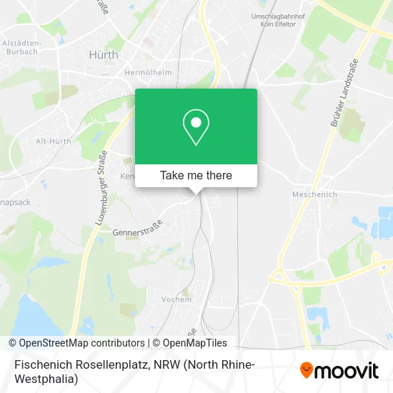 Карта Fischenich Rosellenplatz