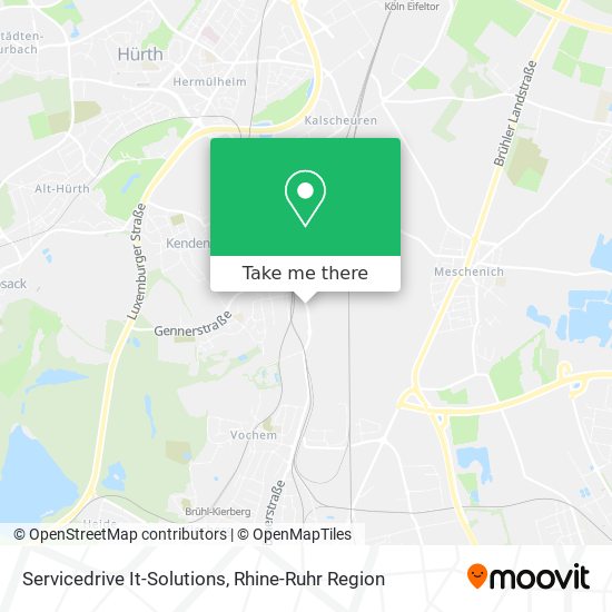 Servicedrive It-Solutions map