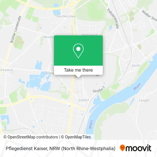 Карта Pflegedienst Kaiser