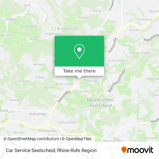 Карта Car Service Seelscheid
