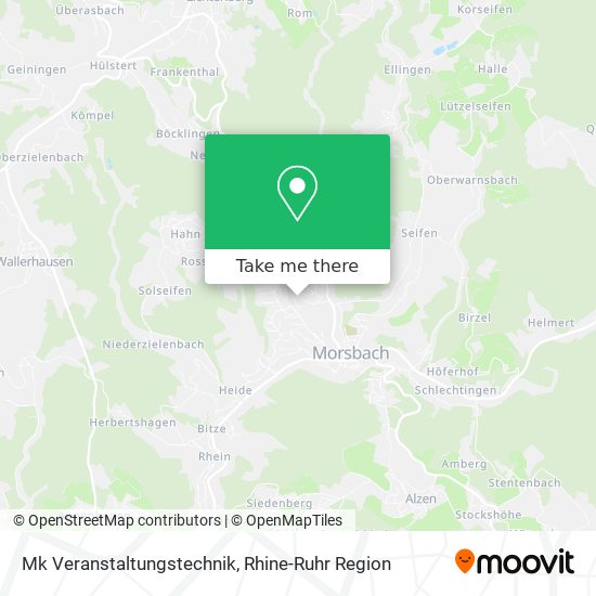Mk Veranstaltungstechnik map