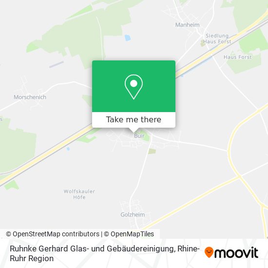 Ruhnke Gerhard Glas- und Gebäudereinigung map