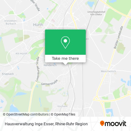 Hausverwaltung Inge Esser map