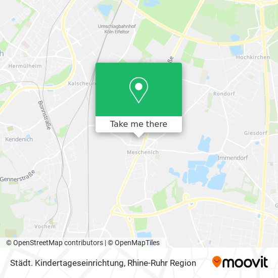 Städt. Kindertageseinrichtung map