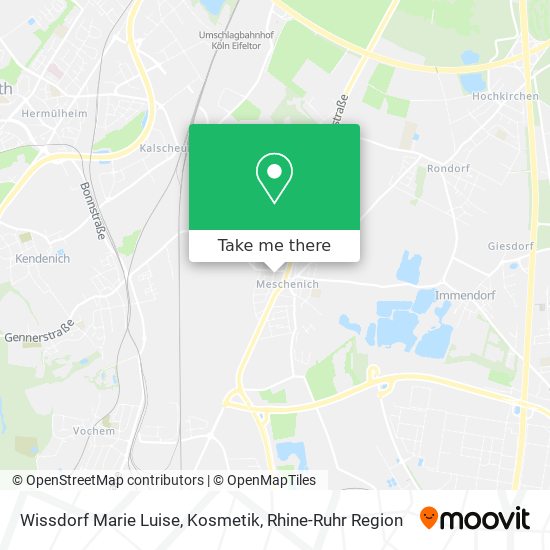 Wissdorf Marie Luise, Kosmetik map