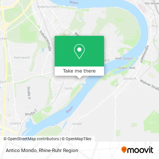 Карта Antico Mondo