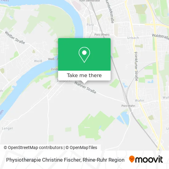 Карта Physiotherapie Christine Fischer