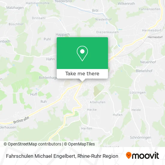 Карта Fahrschulen Michael Engelbert