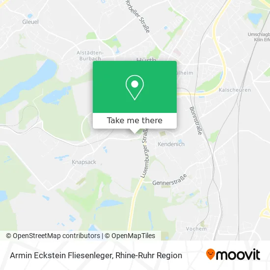 Карта Armin Eckstein Fliesenleger