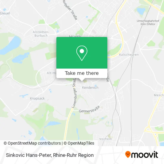 Карта Sinkovic Hans-Peter