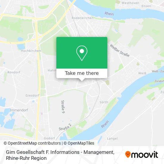 Карта Gim Gesellschaft F. Informations - Management