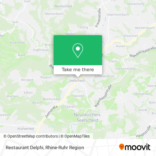 Карта Restaurant Delphi