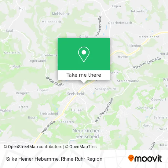 Карта Silke Heiner Hebamme