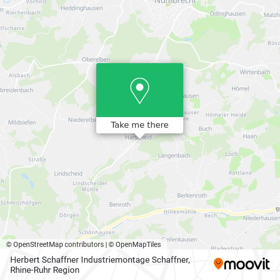 Карта Herbert Schaffner Industriemontage Schaffner