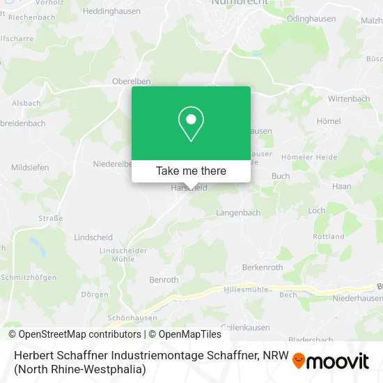 Карта Herbert Schaffner Industriemontage Schaffner