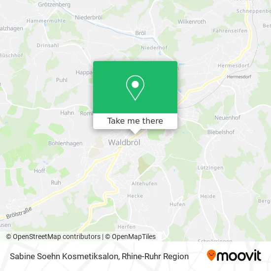 Sabine Soehn Kosmetiksalon map